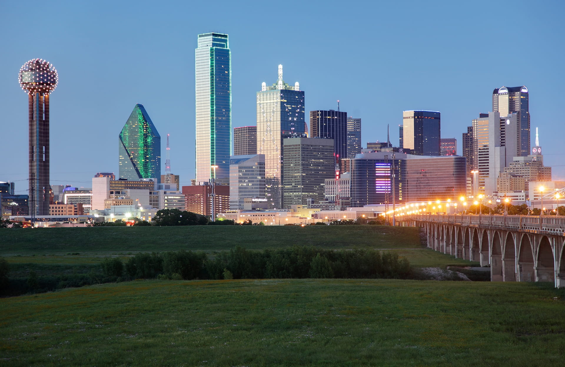 Dallas Park Skyline